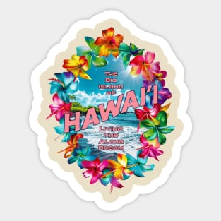 Hawaii, The Big Island Sticker